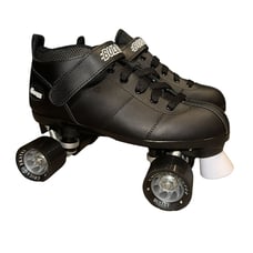 NWOT Chicago B-100 Bullet Speed Skates Mens 9 Black Wheels Indoor Outdoor Skates