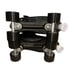 NWOT Chicago B-100 Bullet Speed Skates Mens 9 Black Wheels Indoor Outdoor Skates