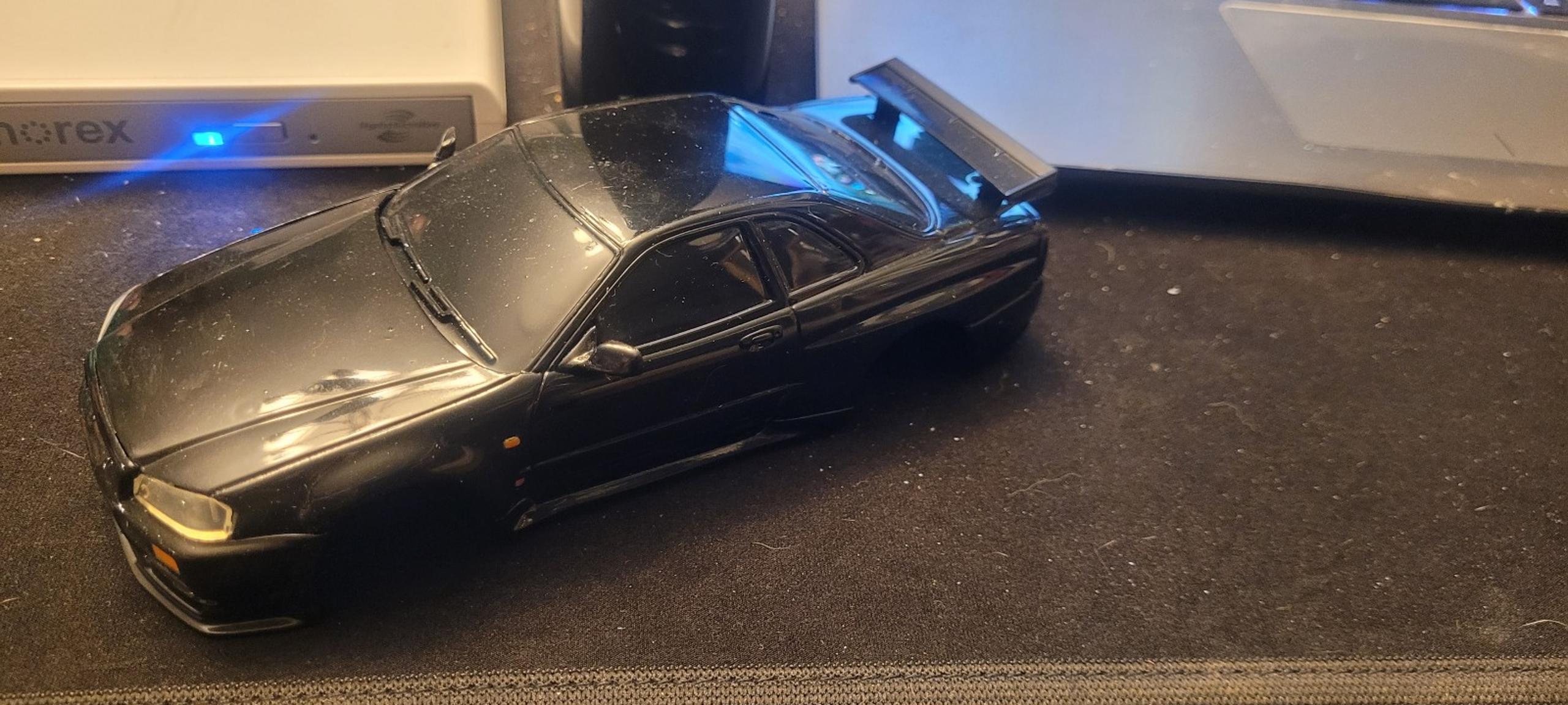Radio Shack RC 1999 Nissan Skyline R34 GTR with Remote Control & Manual - Xmods