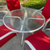outdoor furniture with brand new cushions