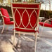 outdoor furniture with brand new cushions