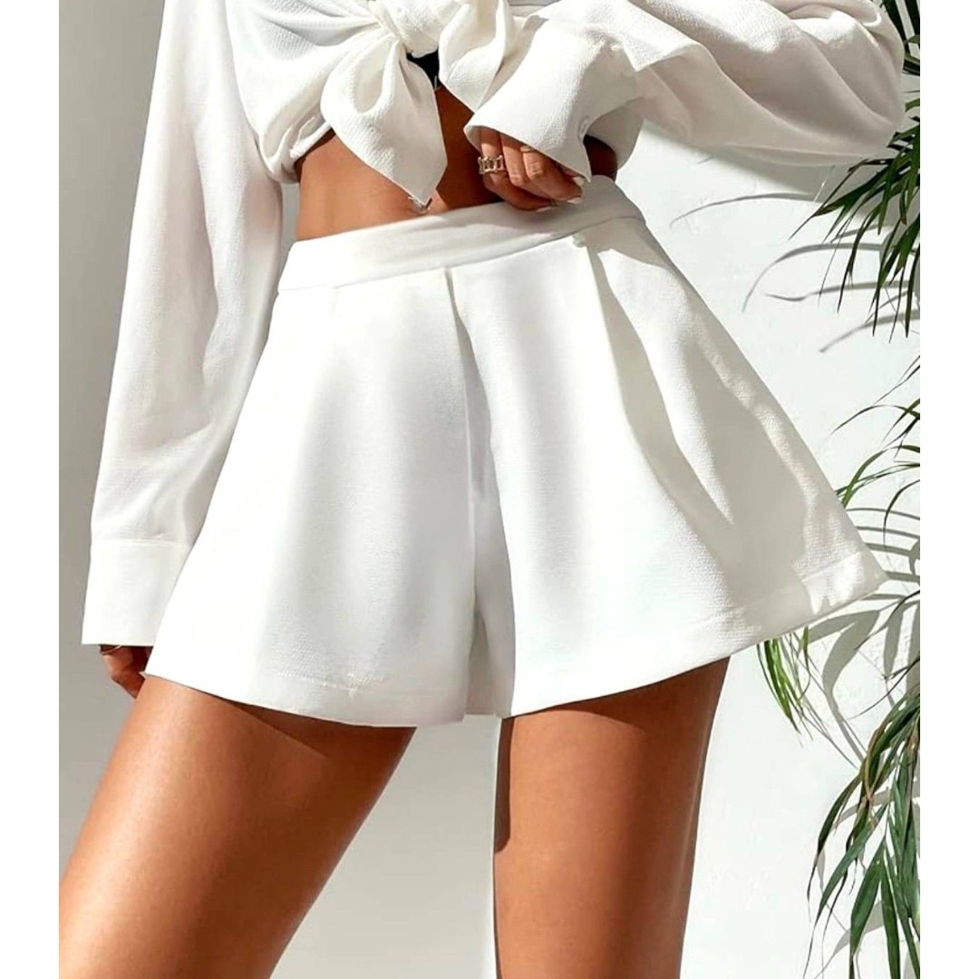 NEW Luvalot Sexy Mini shorts- Off White