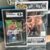 Funko Pop Victor wembanyama and Topps Now VW-2 Basketball card.
