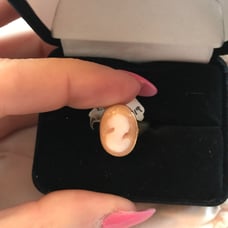 14k gold capashion ring