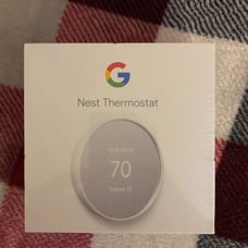 Google Nest Thermostat Snow