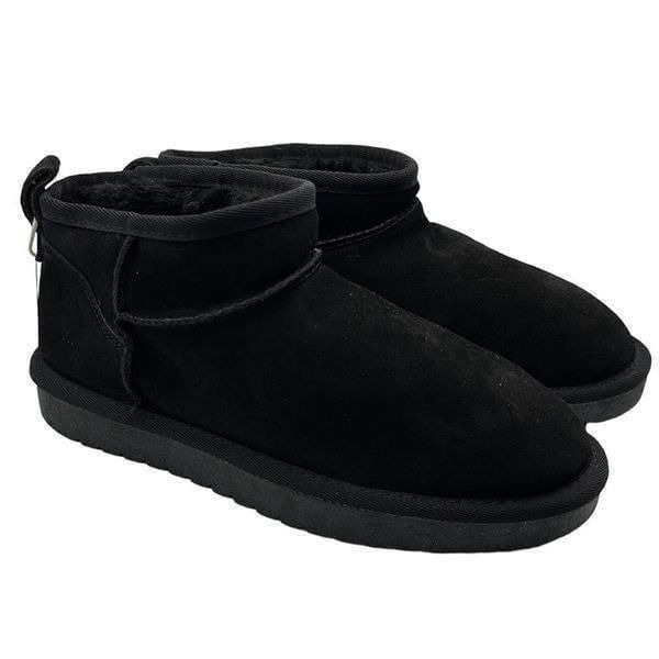 CUSHIONAIRE Women's pull on boot 7 BLACK