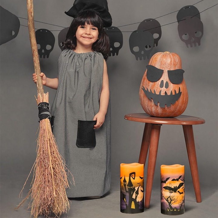 Flameless Flickering Candles Battery Operated with 6 Hour Timer