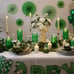 Flickering Light for St Patricks Day Home Decor-Green 3 Pack