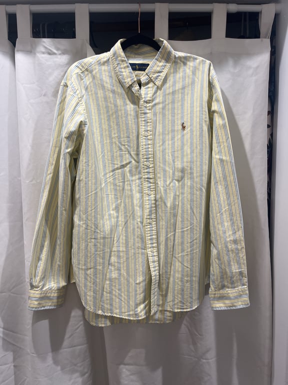 Striped Button-Down Shirt