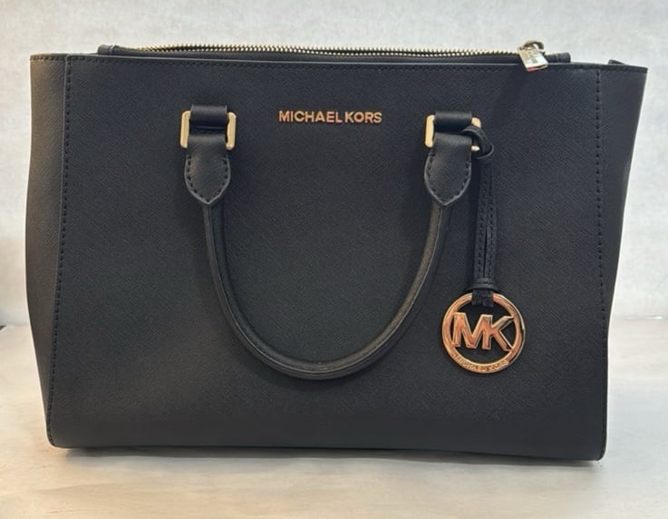 Michael Kors Kellen Medium Saffiano Leather Satchel