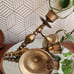 Vintage Pair Gatco Solid Heavy Brass Wall Sconce Candlestick Holders