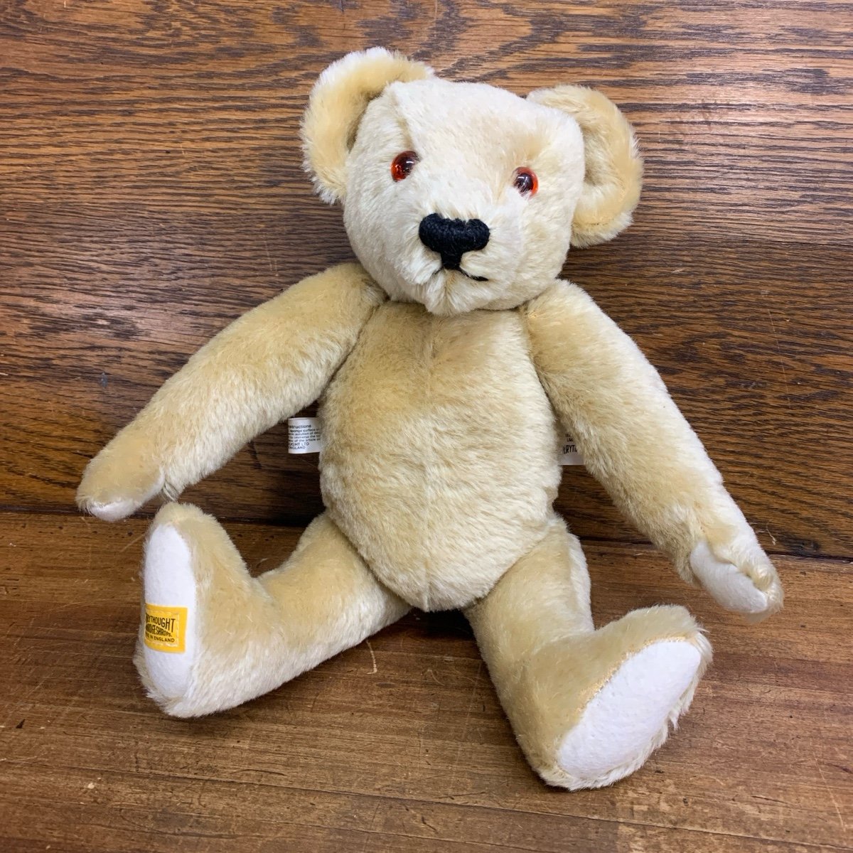 Merrythought Blond Mohair Bear