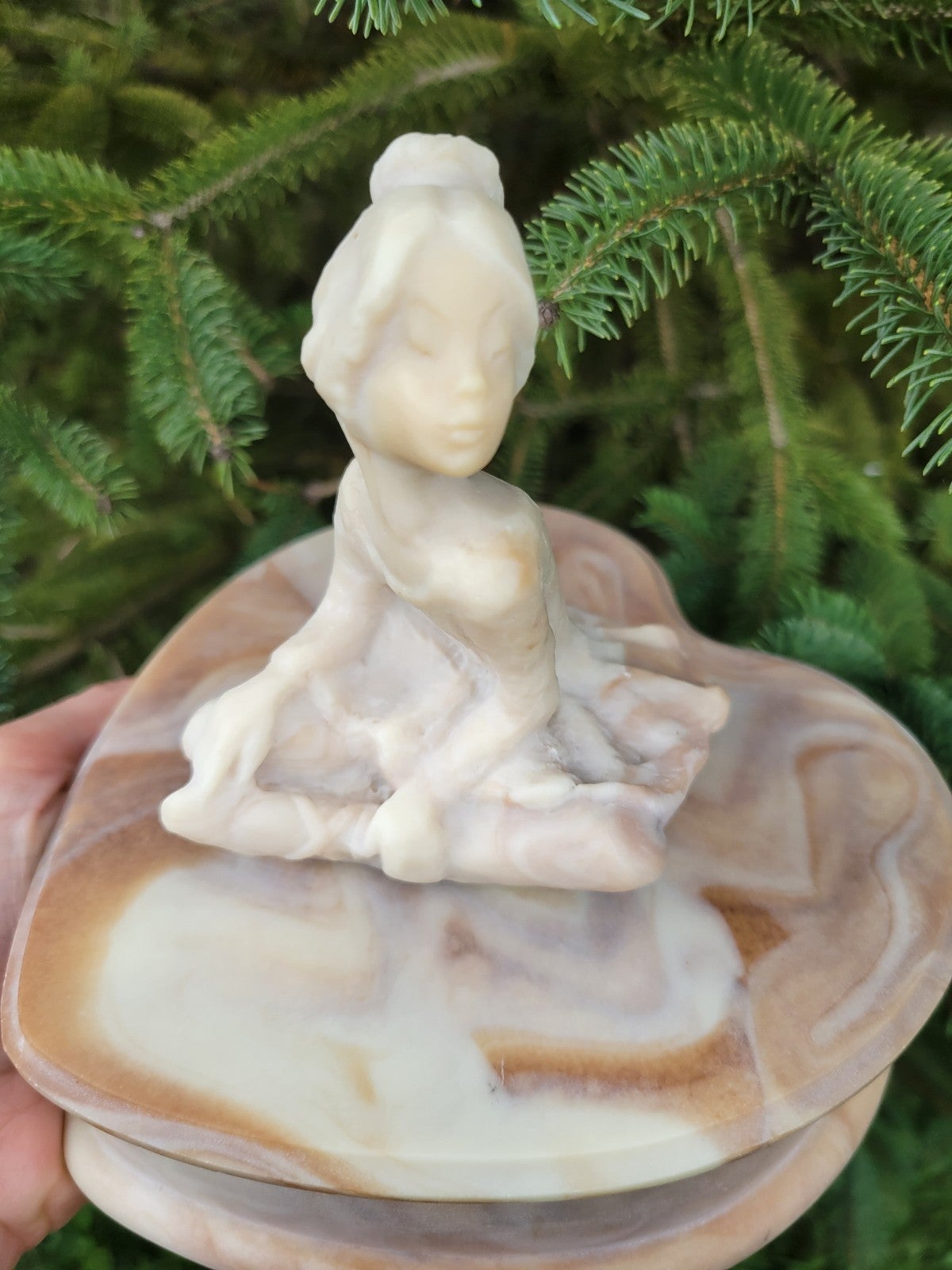 Ballerina Jewelry Trinket Box
