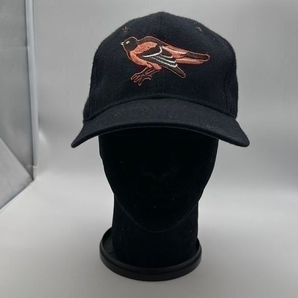 Vintage BALTIMORE ORIOLES Sports Specialties Korea Snapback Hat MLB 100% Wool
