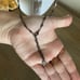 Anthropologie silver & gold mixed metal & exposed geode necklace