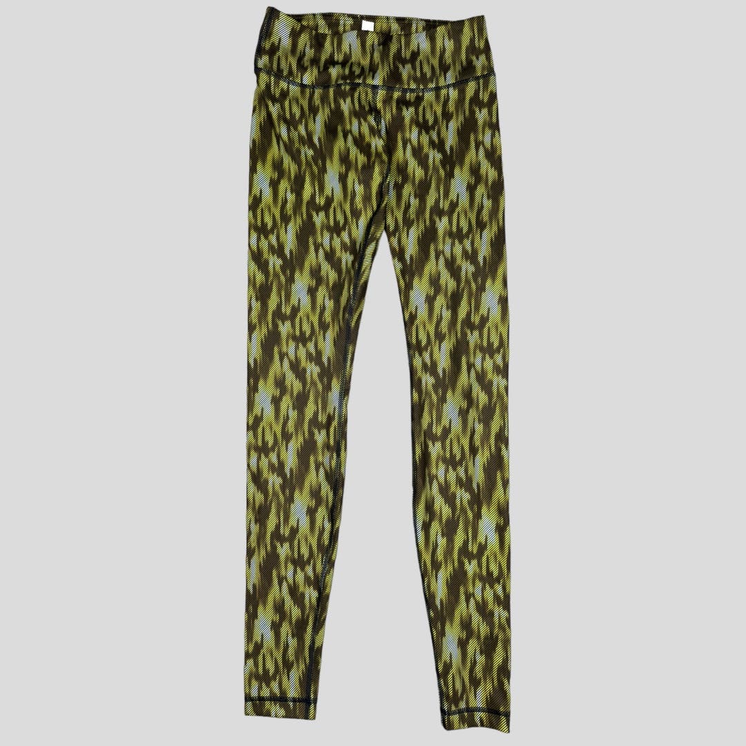 Lululemon Women's NWT Multicolored Wunder Under Pant Fullex Leggings Size 4