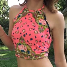 Solemio Halter Top