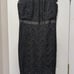 Bardot black lace dress size 6