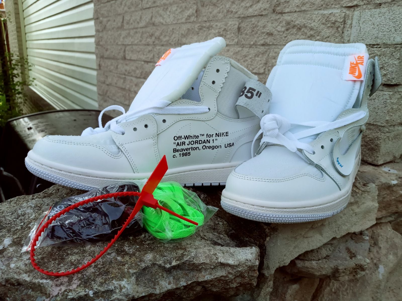 off white blue jordan 1