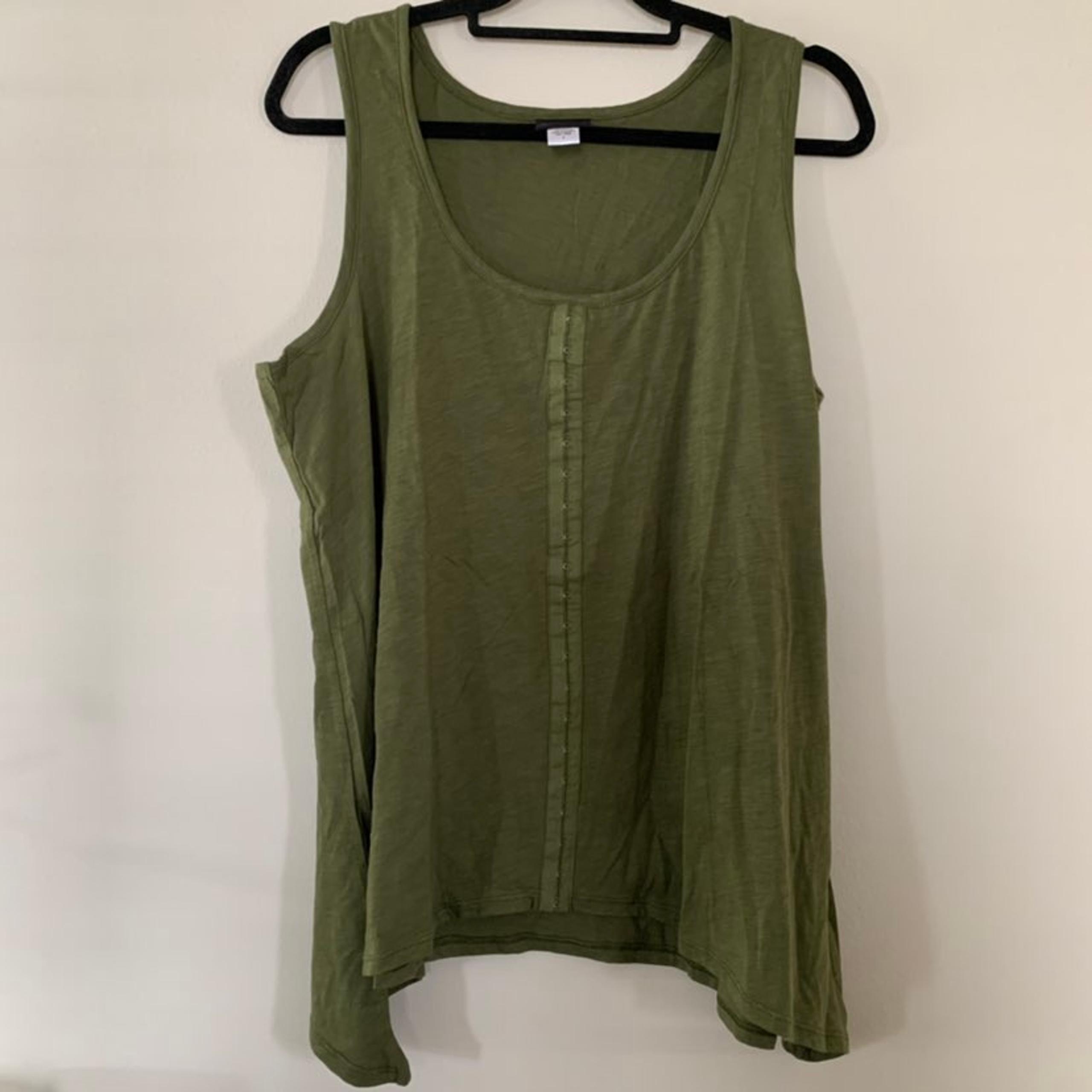 Torrid size 1 green Tank Top