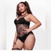 Plus Fishnet Bodystocking Lingerie