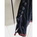 Bila 1XP Black Embroidered Top Women's Plus Boho Peasant S/S Vtg Shoulder Pads