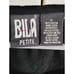 Bila 1XP Black Embroidered Top Women's Plus Boho Peasant S/S Vtg Shoulder Pads
