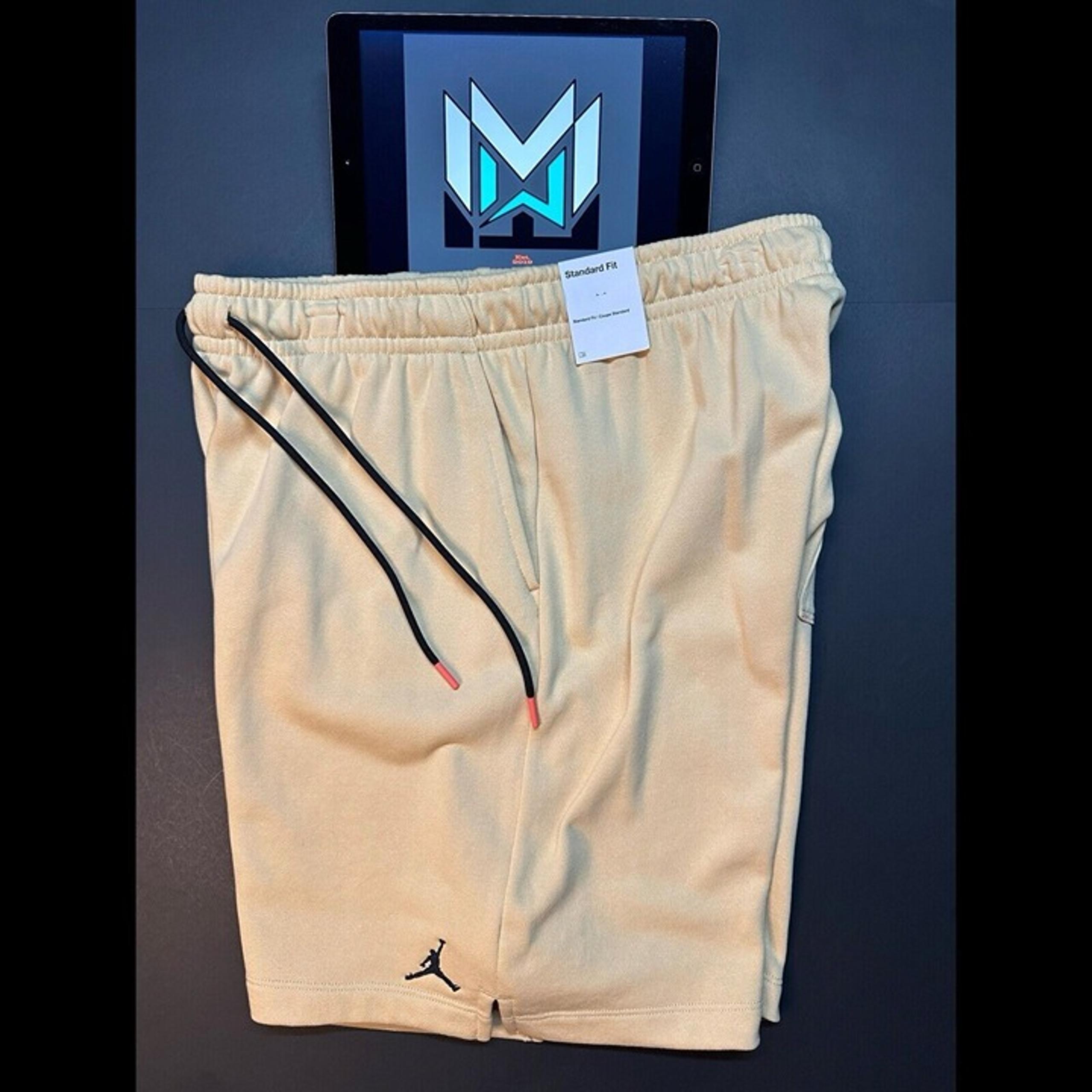 Jordan Flight MVP Fleece Shorts Sesame DX9716-252 Men’s 2XL