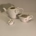 Grace’s Tea ware Porcelain Teapot & Creamer 1 qt Strawberry Teapot 1 C Creamer