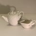 Grace’s Tea ware Porcelain Teapot & Creamer 1 qt Strawberry Teapot 1 C Creamer