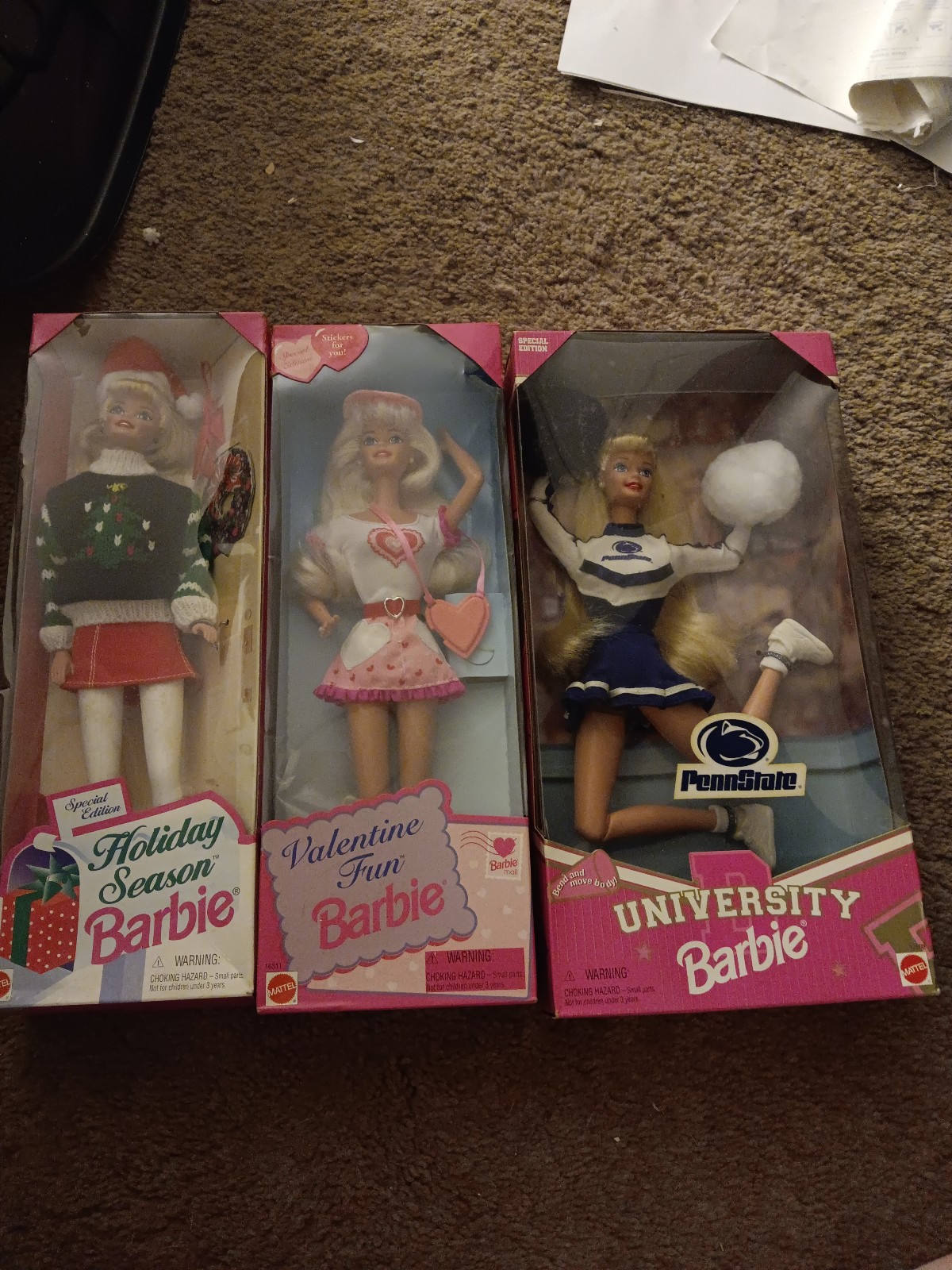 3 barbie bundle