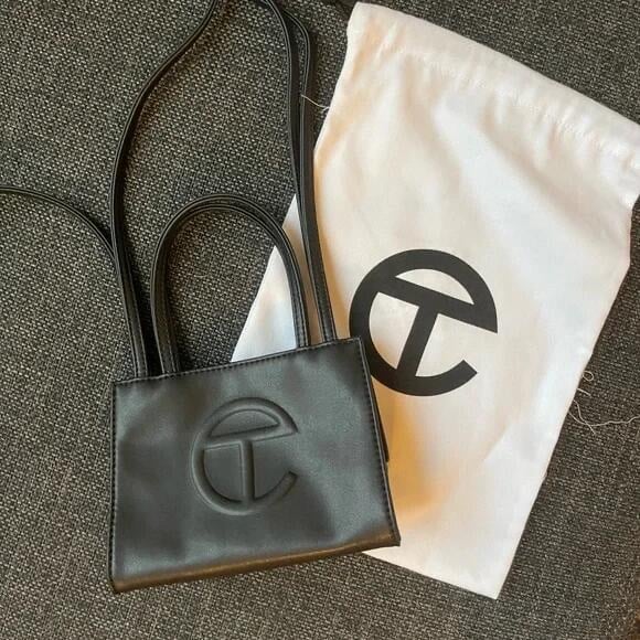Telf ar Small Black Shopping Bag