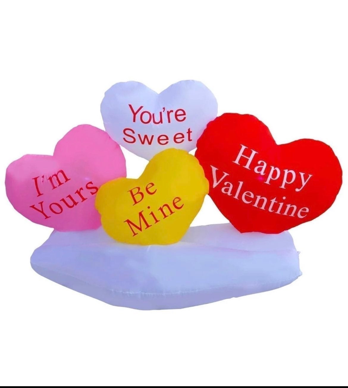 6 Ft LED Light Up Inflatable Valentine Day