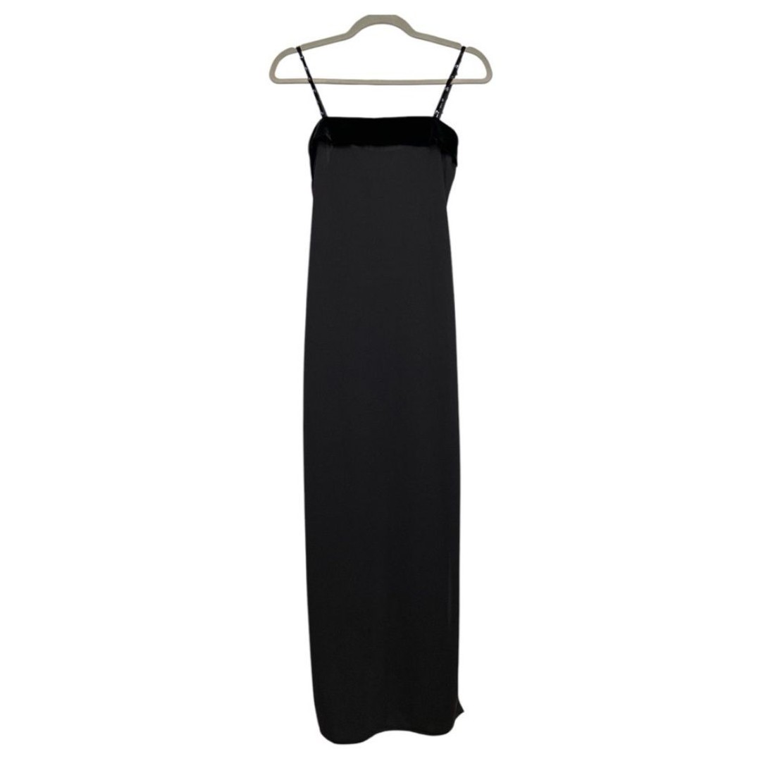 Vintage 90s/Y2K black slip dress size M