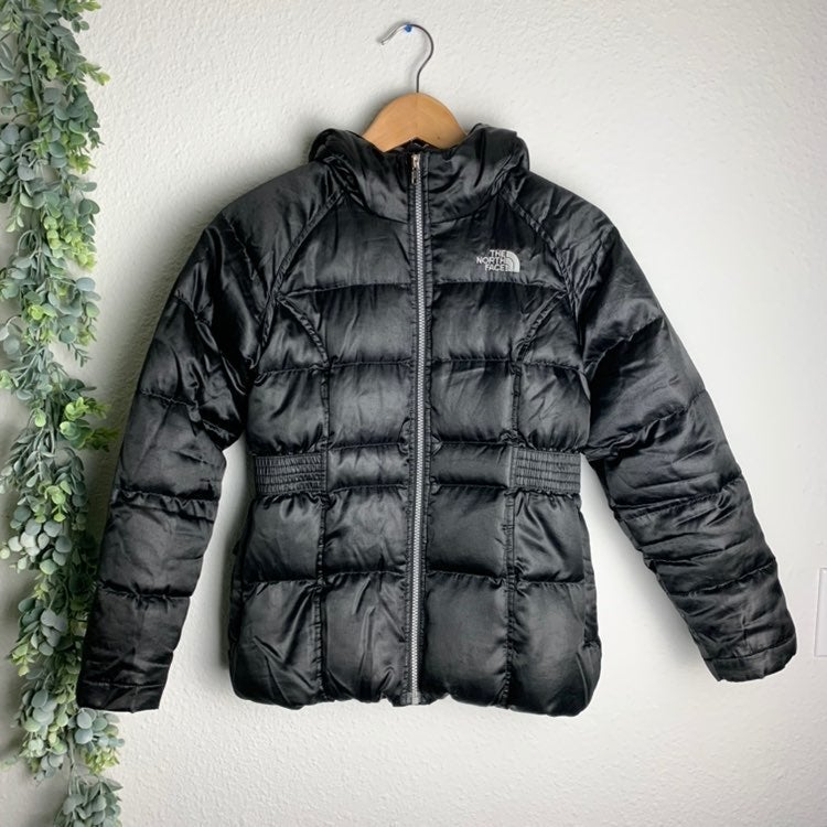 The North Face blk Goose Down Puffer Jacket sz XS