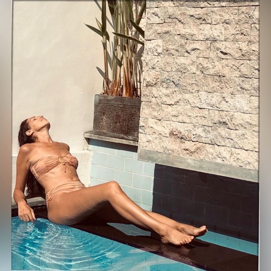 Aanoukis Swimwear Mykonos Strapless Bikini in Nude