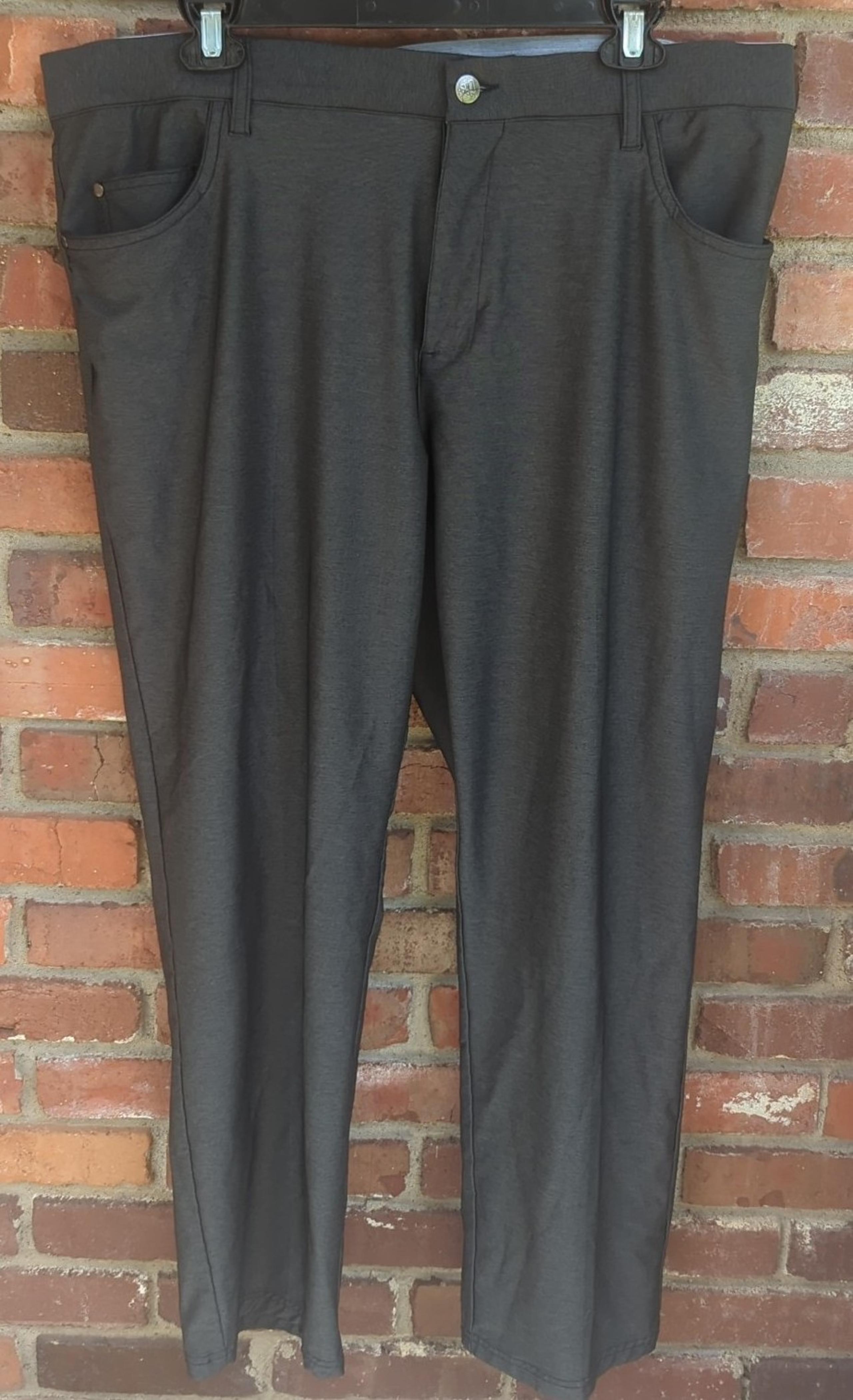 Adidas Men's Performance Golf Pants Heathered Black Size 36x30
