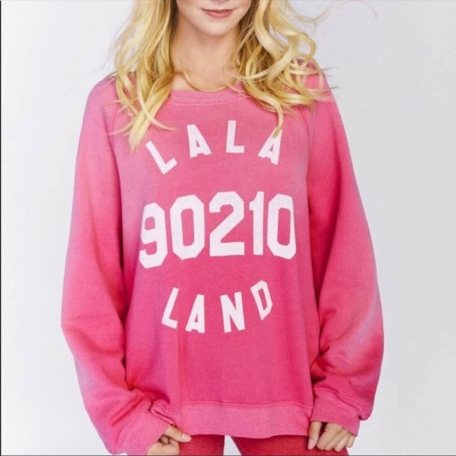 Wildfox Cotton 90210 LaLa Land Sweatshirt Size S 9505