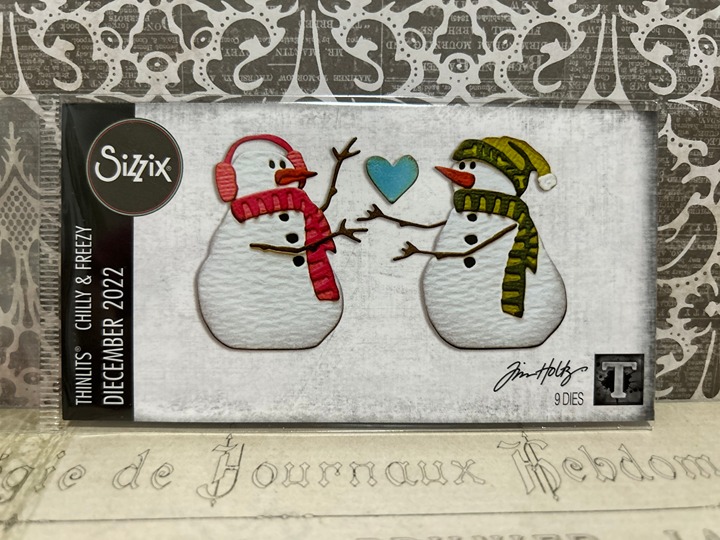 Tim Holtz - Diecember 2022 Chilly & Freezy