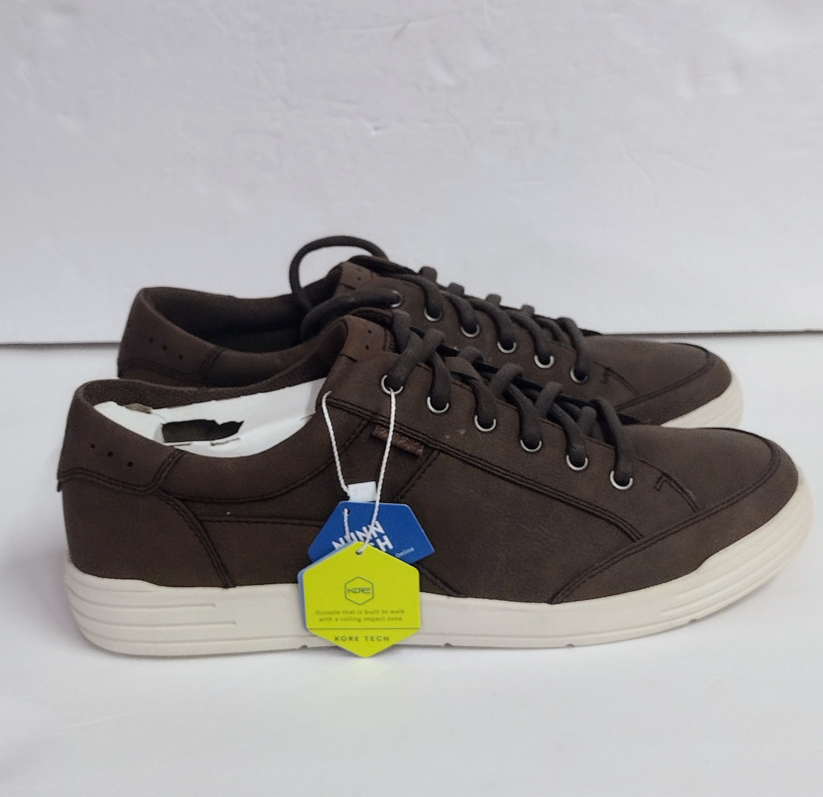 Nunn Bush KORE City Walk Lace To Toe Oxford Walking Sneaker Brown 84819-200 NEW!