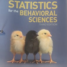 Statistics for Behavioral Sciences 3rd ed