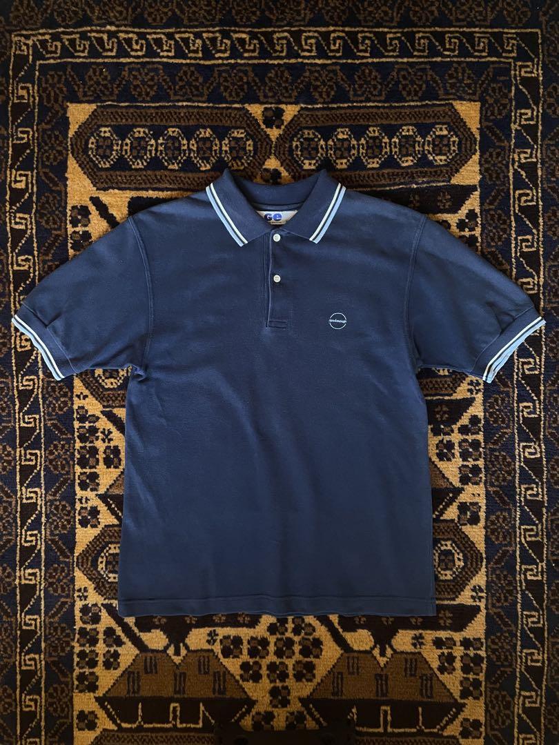 【スーパーセール】 Rare 90s Shirt Polo S/S Navy GOODENOUGH トップス