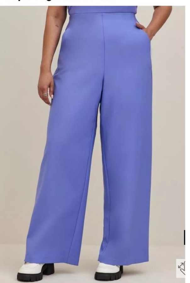 TORRID Pull on Wide Leg Trousers 1XL