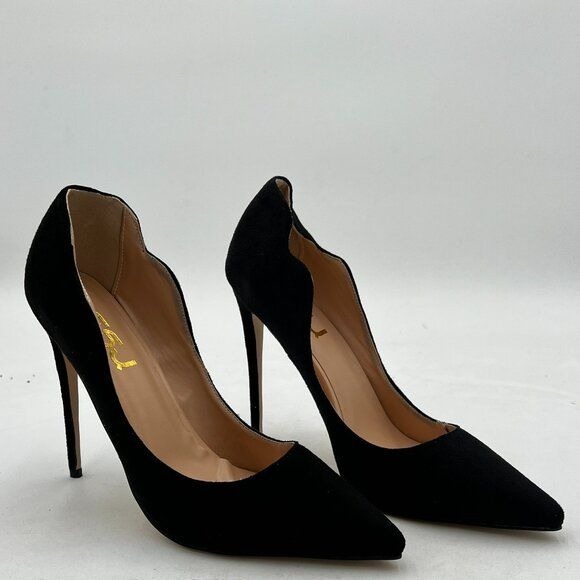 FSJ Women Classic Pointed Toe High Heels Sexy Stiletto Pumps Office Lady Casual