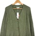 NEW! 525 America x Wantables Blouson Slv Cardigan Oak Green Knit Casual - XL