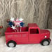 RAE DUNN FARMHOUSE HOME DECOR TRUCK USA PATRIOTIC JULY 4 FOURTH PATRIOTIC STARS