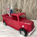 RAE DUNN FARMHOUSE HOME DECOR TRUCK USA PATRIOTIC JULY 4 FOURTH PATRIOTIC STARS