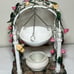 Yankee Candle Tart Wax Warmer Easter Pastel Flowers Spring Floral Archway 9”Tall