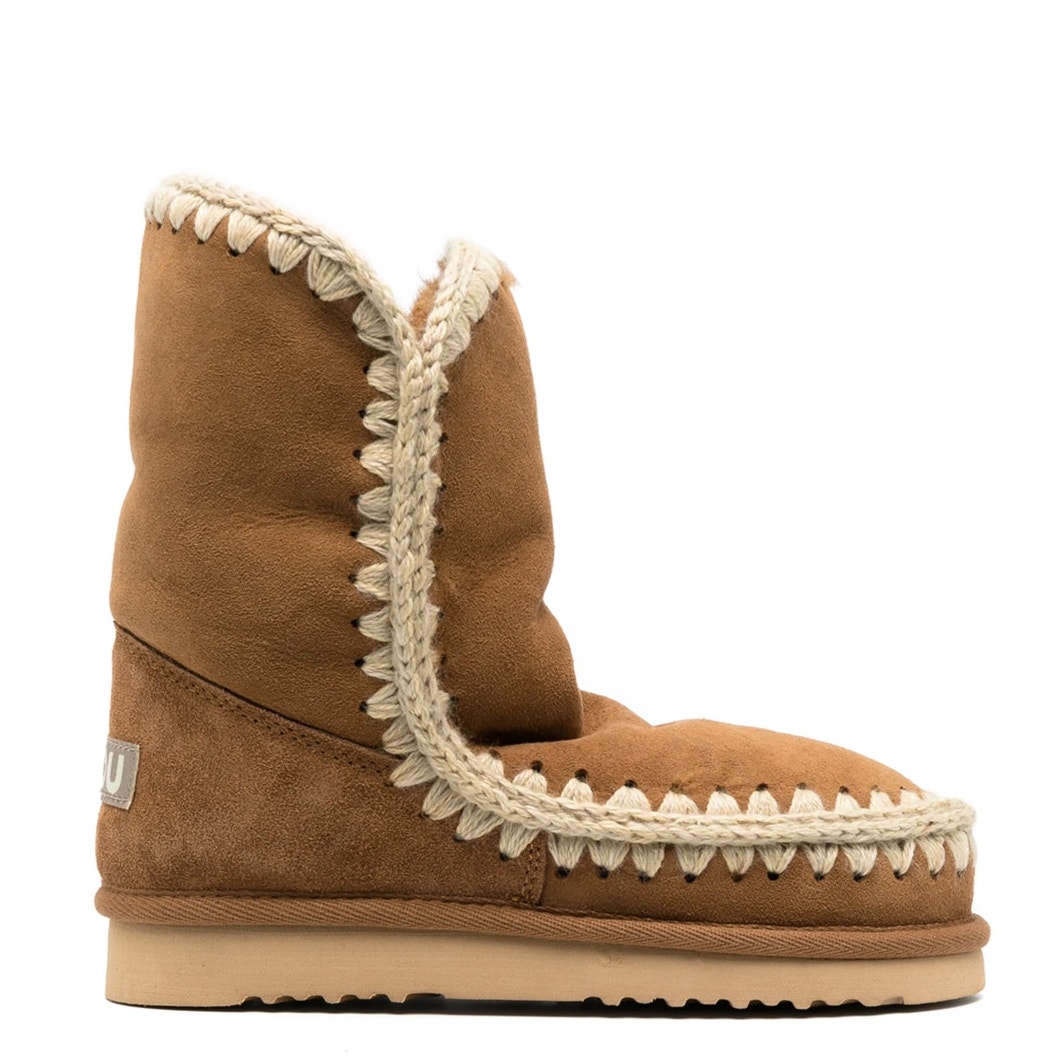 MOU Sheepskin Winter Boot Eskimo 24 Wool Warm Ankle Suede Casual 40 9