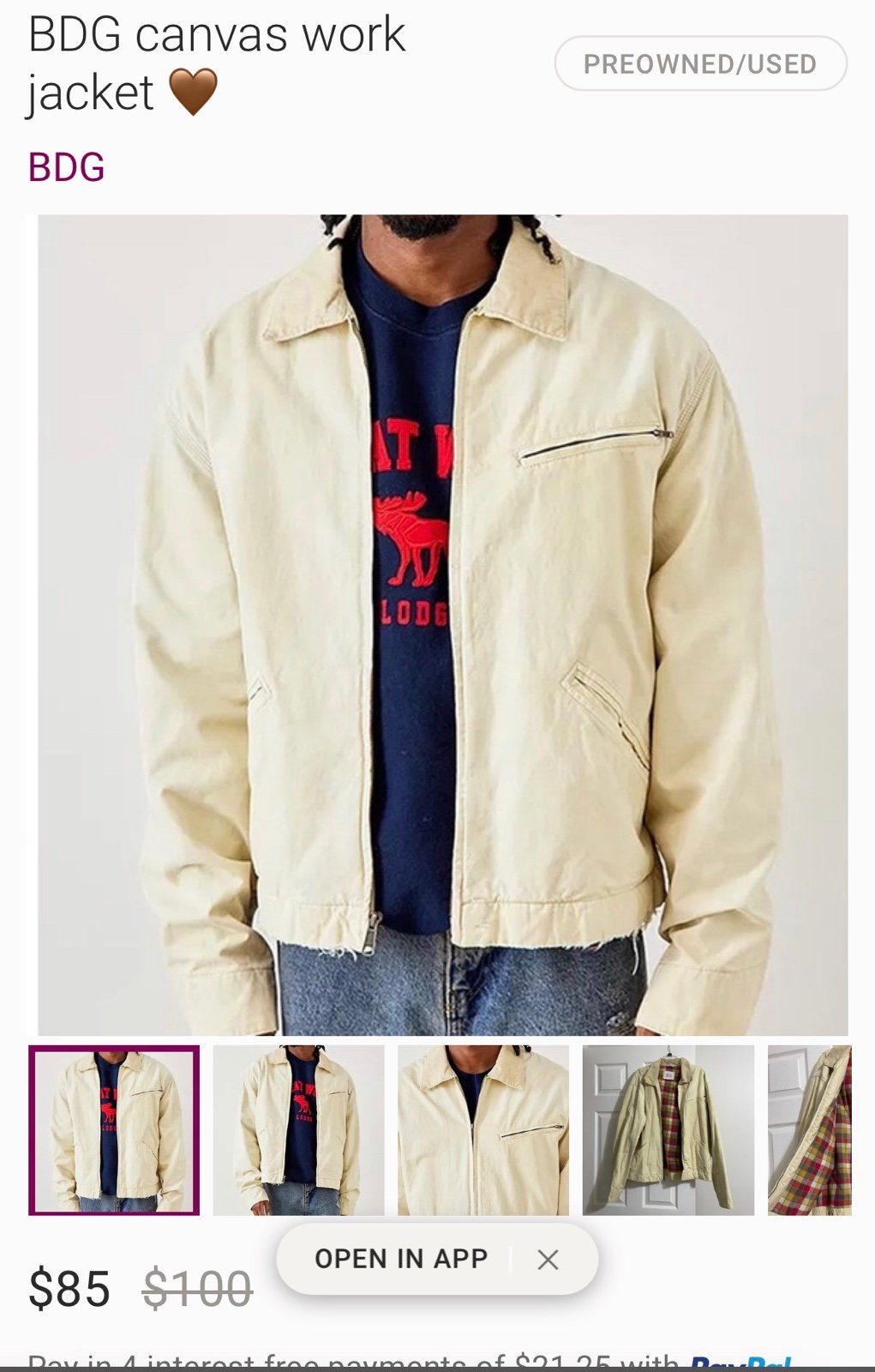 Urban Outfitters Jacket
